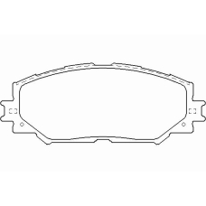 P 83 082 BREMBO Комплект тормозных колодок, дисковый тормоз