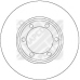 15251 MAPCO Тормозной диск