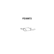 FD30872 VENEPORTE Глушитель выхлопных газов конечный