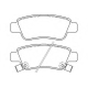 2463501<br />TEXTAR<br />Комплект тормозных колодок, дисковый тормоз