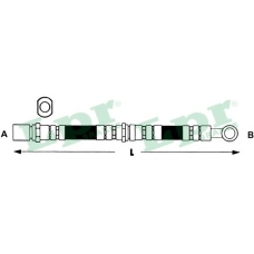 6T48078 LPR Тормозной шланг