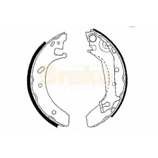 SH2430 BRAKE ENGINEERING Комплект тормозных колодок