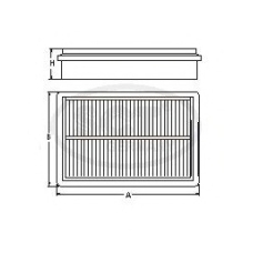 SB 2207 SCT Воздушный фильтр