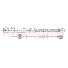 581386 BENDIX Сигнализатор, износ тормозных колодок