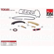 TCK101 FAI AutoParts Комплект цели привода распредвала
