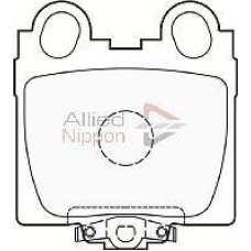 ADB3836 COMLINE Комплект тормозных колодок, дисковый тормоз