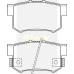 23652 00 C BRECK Комплект тормозных колодок, дисковый тормоз