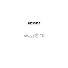 HD33035 VENEPORTE Глушитель выхлопных газов конечный