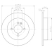 MDC1499 MINTEX Тормозной диск