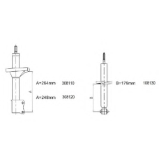 108130 AL-KO Амортизатор