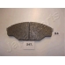 PA-247AF JAPANPARTS Комплект тормозных колодок, дисковый тормоз