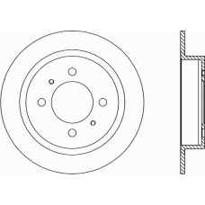 BDR1396.10 OPEN PARTS Тормозной диск