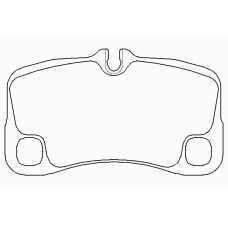 P 65 012 BREMBO Комплект тормозных колодок, дисковый тормоз
