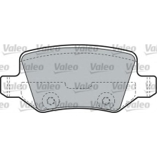 598583 VALEO Комплект тормозных колодок, дисковый тормоз