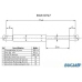 BGS10747 BUGIAD Газовая пружина, крышка багажник