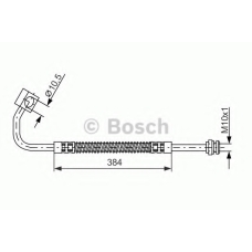 1 987 476 983 BOSCH Тормозной шланг