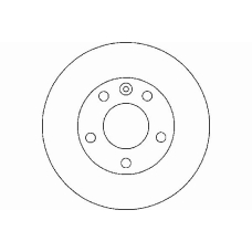 MDC1825 MINTEX Тормозной диск