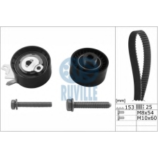 5597770 RUVILLE Комплект ремня грм