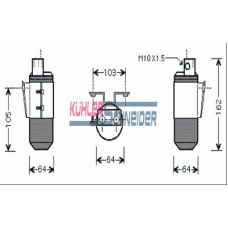 8913401 KUHLER SCHNEIDER Осушитель, кондиционер