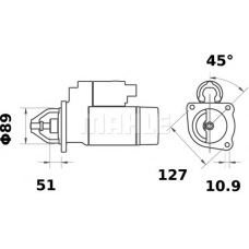 MS 325 MAHLE Стартер