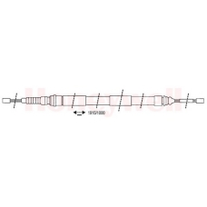 432161B BENDIX Трос, стояночная тормозная система