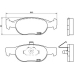 P 23 073 BREMBO Комплект тормозных колодок, дисковый тормоз