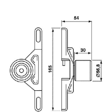 VKM 14201 SKF Натяжной ролик, ремень грм