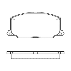 21372 150  0 4 T4090 TEXTAR Колодки тормозные