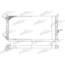 PRS3521 PATRON Радиатор, охлаждение двигателя