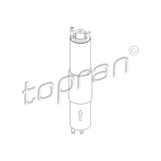 500 740 TOPRAN Топливный фильтр