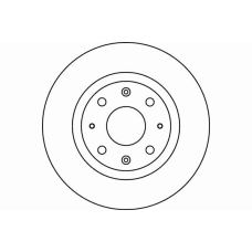 MDC1468 MINTEX Тормозной диск
