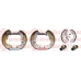 K 59 026 BREMBO Комплект тормозных колодок