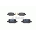 0 986 494 023 BOSCH Комплект тормозных колодок, дисковый тормоз