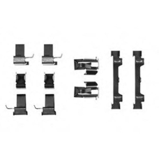 PFK216 TRW Комплектующие, колодки дискового тормоза