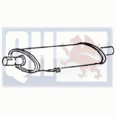 FT257J KLARIUS Средний глушитель выхлопных газов