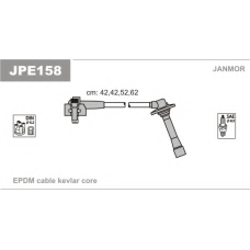 JPE158 JANMOR Комплект проводов зажигания