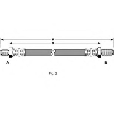 PHC105 TRW Тормозной шланг