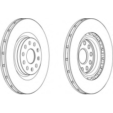 DDF1162-1 FERODO Тормозной диск