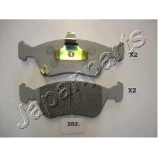 PA-282AF JAPANPARTS Комплект тормозных колодок, дисковый тормоз