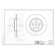 BG4200C DELPHI Тормозной диск