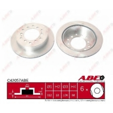 C42057ABE ABE Тормозной диск