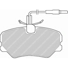T0610467 RAMEDER Комплект тормозных колодок, дисковый тормоз