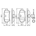 0 986 494 242 BOSCH Комплект тормозных колодок, дисковый тормоз