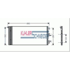 1720201 KUHLER SCHNEIDER Конденсатор, кондиционер