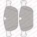LP2140 DELPHI Комплект тормозных колодок, дисковый тормоз