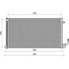 350203287000 MAGNETI MARELLI Конденсатор, кондиционер