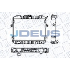 RA0190130 JDEUS Радиатор, охлаждение двигателя