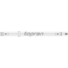 110 402 TOPRAN Тормозной шланг