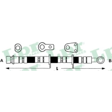 6T47355 LPR Тормозной шланг