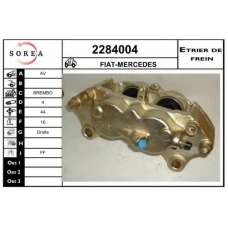 2284004 EAI Тормозной суппорт